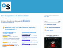 Tablet Screenshot of feedback.bancsabadell.com